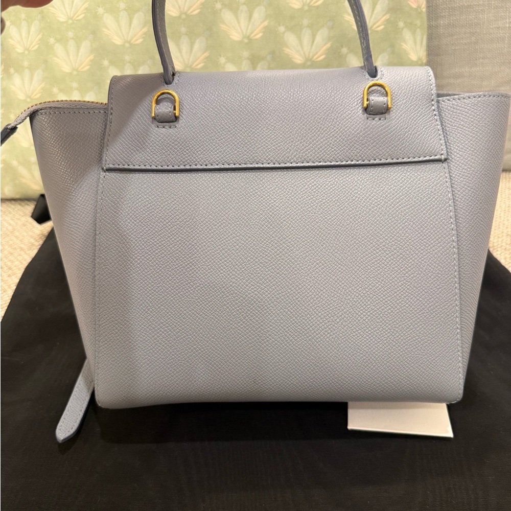 Celine Nano Belt Bag in Artic Blue - Picture 3 of 15